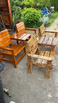 Drevenná lavica - 4