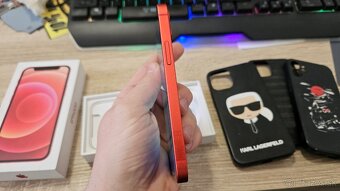 Apple iPhone 12 mini RED 64GB - nová batéria - 4