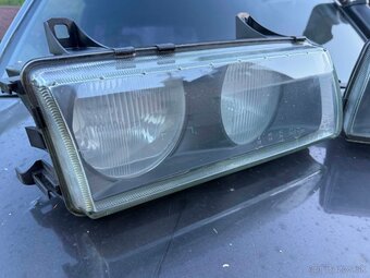 Predám predné svetlá HELLA na BMW e36 compact - 4