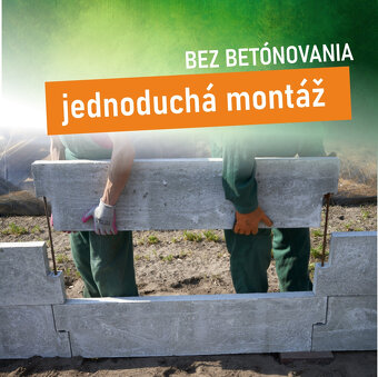 Modulárny vyvýšený záhon dekor bridlica - 4