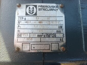 Priama prevodovka s elektromotorom 1,1kW.. - 4