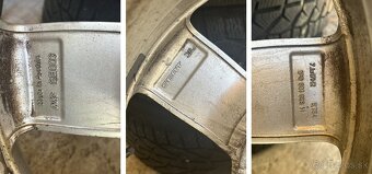 Predám disky SEAT- 225/45/R17 ; 5x112 aj s pneu - 4