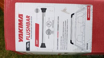 Yakima Flushbar S28 strieborné + Kit na Renault Espace - 4