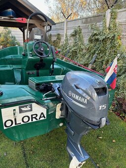 Motorový čln „SYBILL WEEKEND BOAT“+ motor YAMAHA F15 CES - 4