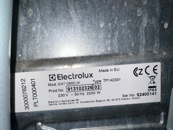 Predam práčku elektrolux na opravu alebo dieli - 4