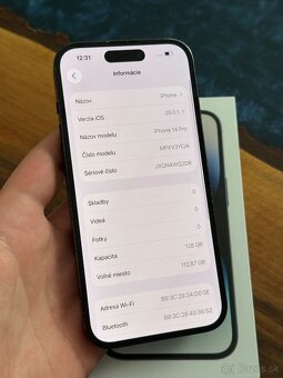 iPhone 14 Pro 128gb Black originalny stav - 4