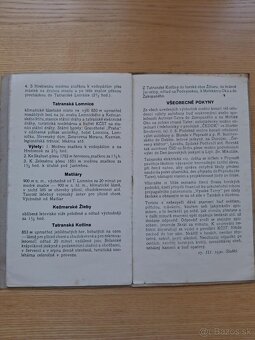 Vysoké Tatry turistický sprievodca 1930 - 4