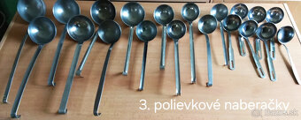 Panvice, plechy, naberačky z gastro prevádzky - 4