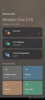 Elektricka jednokolka Ninebot Z10 - 4