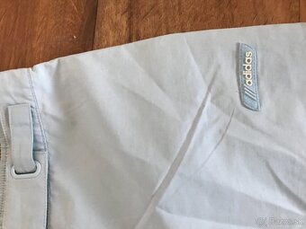 ADIDAS originál belasé damske capri nohavice 38/40 - 4