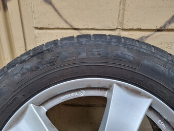 Alu disky Dezent 5x114,3 7Jx17 ET50 + zimné pneu 225/60 R17 - 4