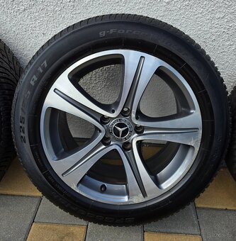 zimné Mercedes E 5x112 BFGoodrich 225/55 R17 DOT3422 - 4