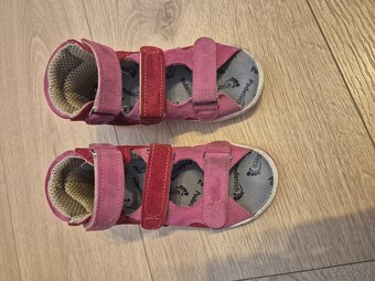 Detské kožené sandálky s ortopedickou vložkou vd 18.5cm - 4