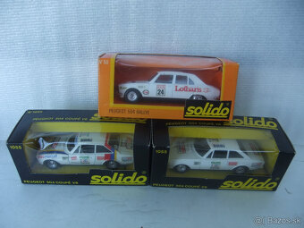 PREDAM konvolut Peugeot v 1:43 od SOLIDO - 4