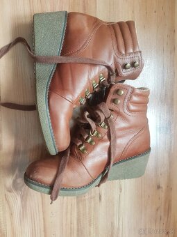 Zateplené topánky/čižmy č.38 - 4