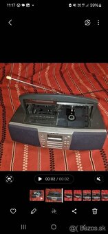 Sony STEREO prenosné rádio Boombox sieť 230v aj Baterky - 4