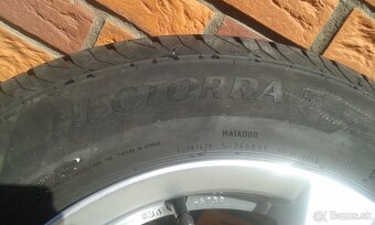Letné pneumatiky 165/70 R14 na hliníkových diskoch RONAL - 4
