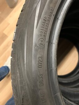 Predám letné pneumatiky Continental ecocontact6 225/45 R18 - 4