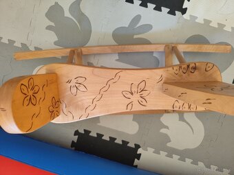 Drevený hojdací koník - 4