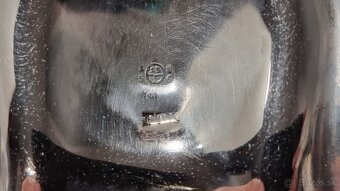 Starožitný strieborný svietnik - 354 gramov - 4