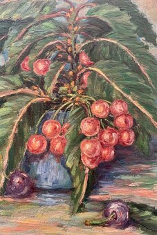 Obraz na sololite , olejomaľba  V 41- cm ,Š-50 cm - 4