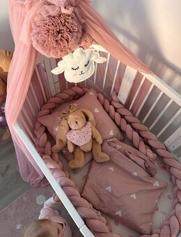 Levin Felin detska postielka biela - 4