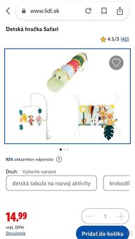 Kolotoč nad postieľku Lupilu - 4