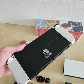 AKTUALNE - Nintendo Switch OLED Ovládač a 128GB [30 Hier] - 4