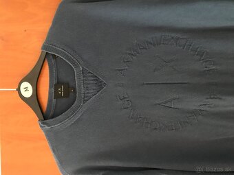 ARMANI EXCHANGE originál tenký pánsky svetrik XL - 4