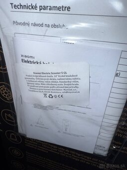 Elektrická kolobežka XIAOMI SCOOTER 5 GL - 4