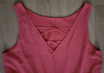 Šaty v oranžovej farbe - 4