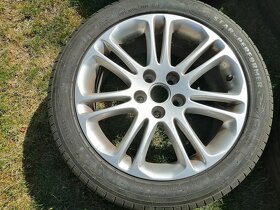 hlinikové disky Opel Insignia-8Jx18-5x120 + pneu 245/45r18 - 4