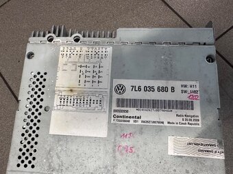 VW Touareg T5 Multivan Navigace autoradio - 4