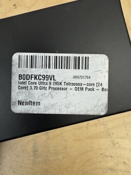 Nový procesorI ntel Core Ultra 9 285K - 4