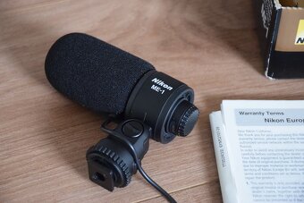 Nikon ME-1 Stereo mikrofon - mikrofón - 4