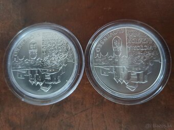 Predám 20 eurové strieborné proof mince - 4