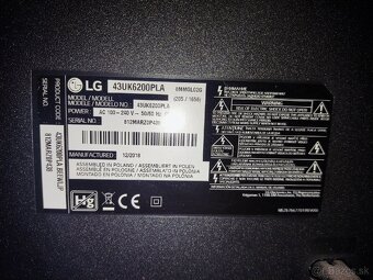 4k Smart Tv LG 43uk6200pla - 4