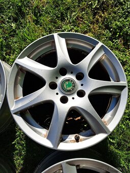 Elektrony Enzo 16 - 5x112 plus krytky skoda - 4