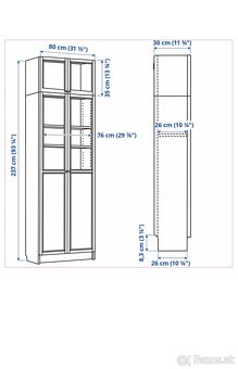 Praktická skriňa Ikea BILLY - 4