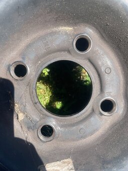 Na predaj: Oceľové disky 14" – 4x100 , Renault, Dacia a iné - 4