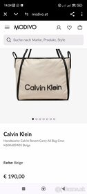 Calvin Klein carry all veľká Shopperka plážová taška - 4