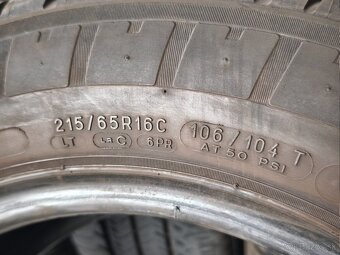 215/65 r16C letné pneumatiky na dodávku Michelin - 4