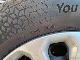Plechove disky Ford Bmax 4x108 6Jx15 + letné pneu 195/60 R15 - 4