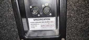 REPRODUKTORY DAN 350/500W PA-15-3-350 (2 ks) + DJ prísl. - 4