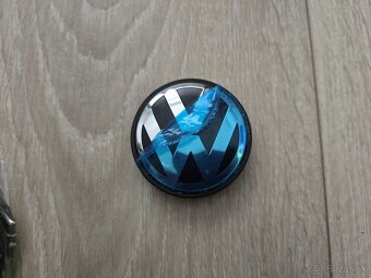Predám VW stredové krúžky na elektróny 45mm - 4