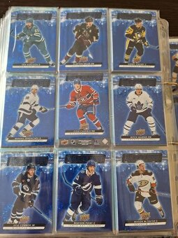 Hokejové kartičky insert dazzlers blue 2023/24. - 4