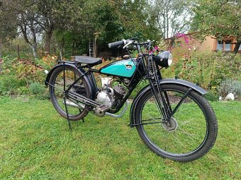 Predám nemecký motocykel NSU 98 Quick r.v. 1940 - 4