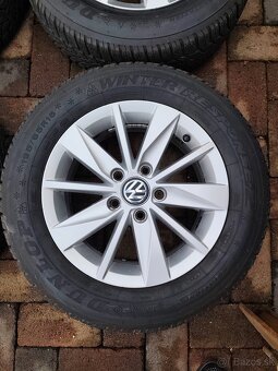 5x112 R15 - 195/65 Zimná komplet sada disky + pneumatiky - 4