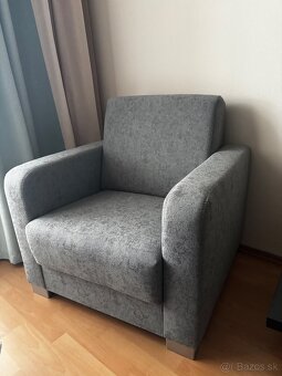 Sedačka + kreslo - 4