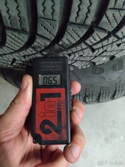 195/65 R15 zimná sada - 4